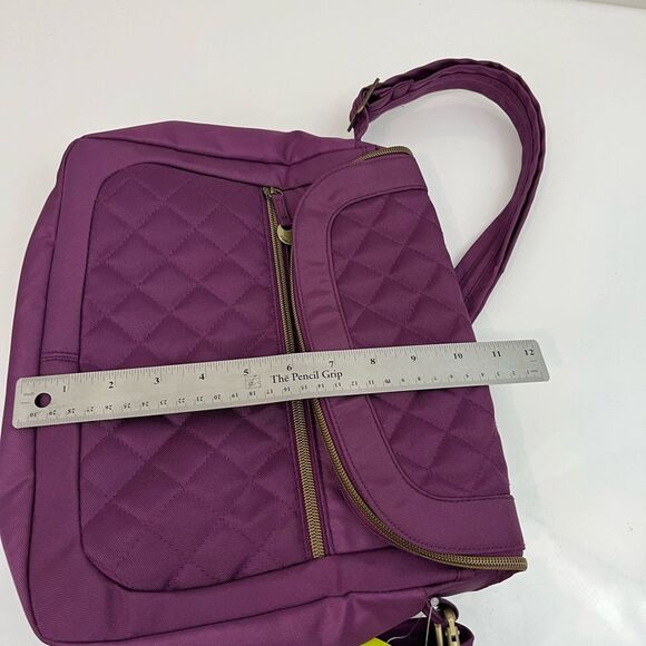 Travelon Anti-theft Quilted Crossbody bag with Matching Wallet - Picture 15 of 16